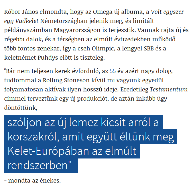 Kovacsics, Andr�s, �csi, Omega